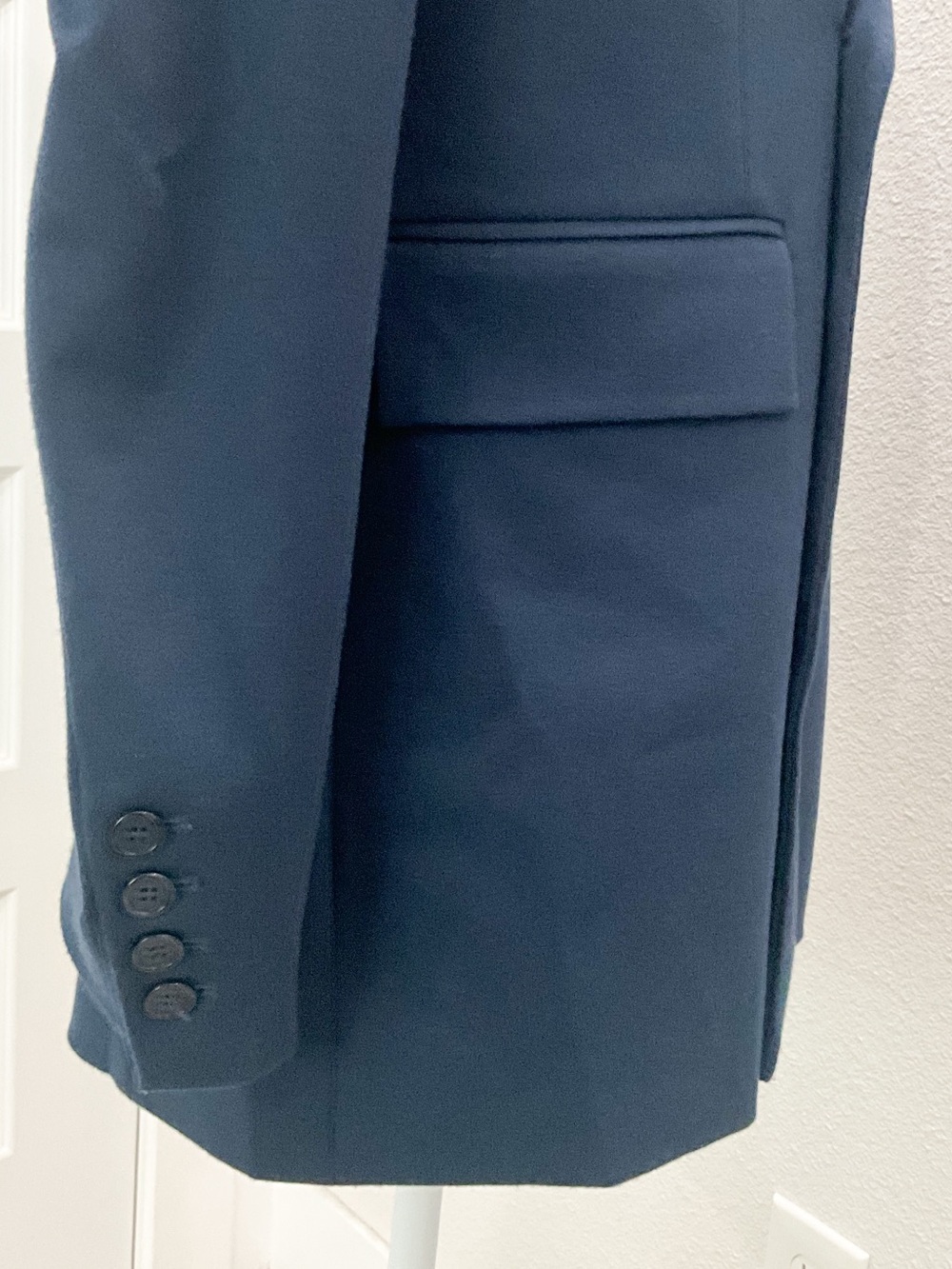 Favorite Daughter Women's The Phoebe Navy Blazer Size Medium - Picture 8 of 12